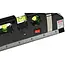 GEKO Multipurpose laserwaterpas - 2,5m meetlint - 3 richtingsniveaus
