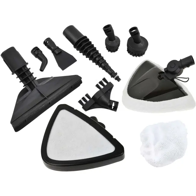 GEKO Stoomreiniger - Multifunctioneel - Chemievrij - 1500W - 350 ml - Draaibare Driehoekskop