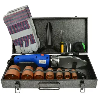 GEKO Pijplasmachine - 1500W - Ergonomische grip - 16-63 mm - Temperatuur tot 300°C