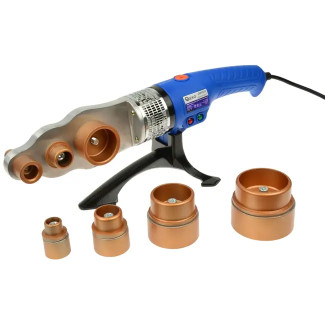 GEKO Pijplasmachine - 1500W - Ergonomische grip - 16-63 mm - Temperatuur tot 300°C