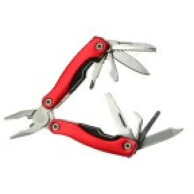 GEKO Multifunctioneel gereedschap - 15 functies - aluminium handgreep - nylon holster