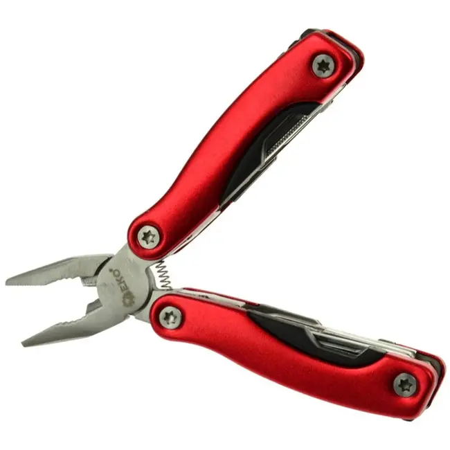 GEKO Multifunctioneel gereedschap - 15 functies - aluminium handgreep - nylon holster