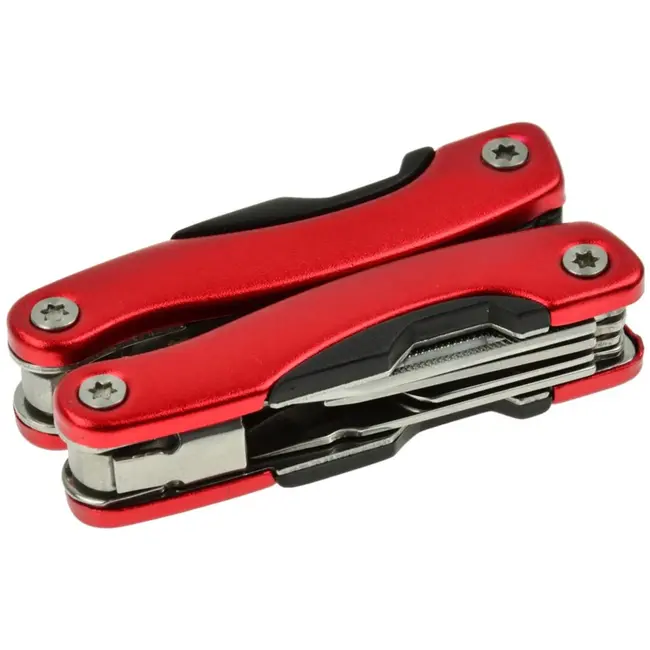 GEKO Multifunctioneel gereedschap - 15 functies - aluminium handgreep - nylon holster