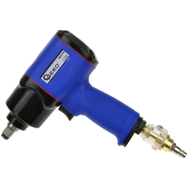 GEKO Luchtsleutel - Krachtig - Verstelbaar koppel - Comfortabele grip - 1550 Nm