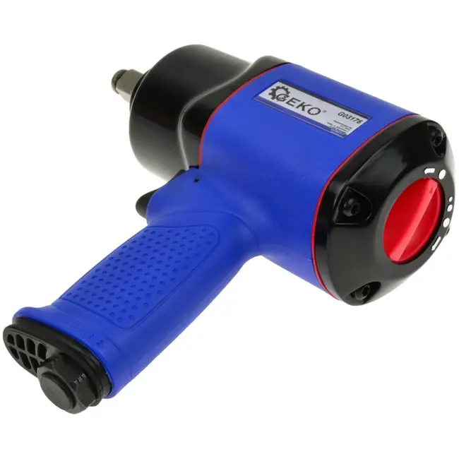 GEKO Luchtsleutel - Krachtig - Verstelbaar koppel - Comfortabele grip - 1550 Nm