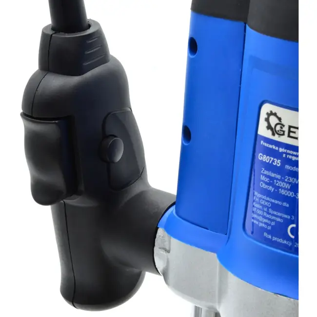 GEKO Houtfrees - 1200W - Verstelbaar vermogen - 0-50 mm diepte