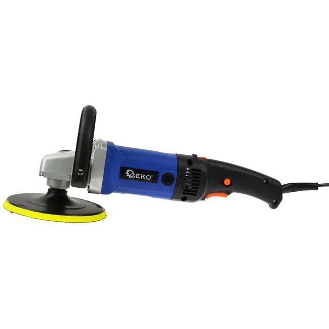 GEKO Autopolijstmachine - 1200W - Variabele snelheid - 180 mm schijf - Inclusief polijstpad