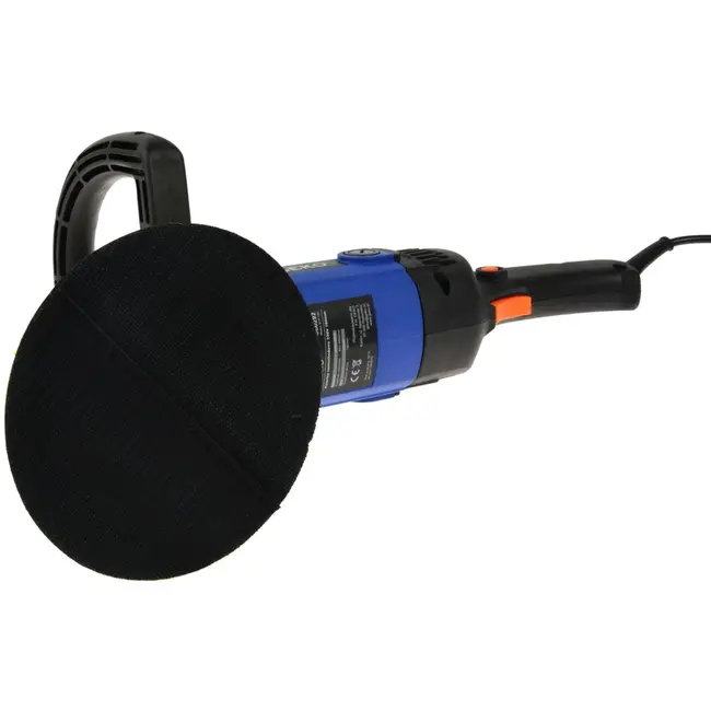 GEKO Autopolijstmachine - 1200W - Variabele snelheid - 180 mm schijf - Inclusief polijstpad