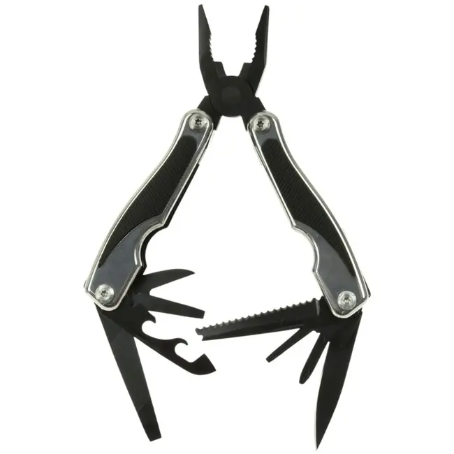 GEKO Multifunctioneel gereedschap - 20-in-1 - roestvrij staal - aluminium handvat - met nylon holster