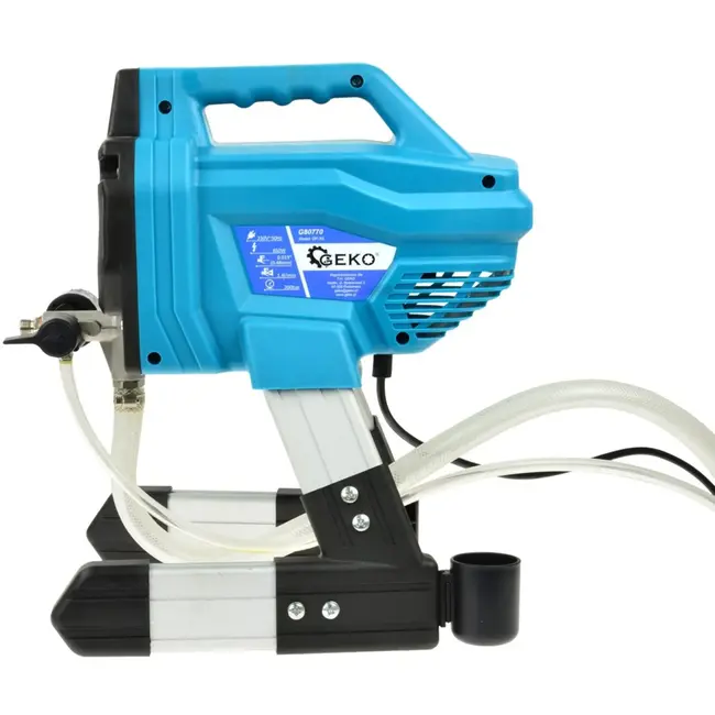 GEKO Elektrische verfspuit - compact ontwerp - verstelbare druk - 650W - 1400 ml/min - 200 bar