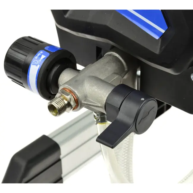 GEKO Elektrische verfspuit - compact ontwerp - verstelbare druk - 650W - 1400 ml/min - 200 bar