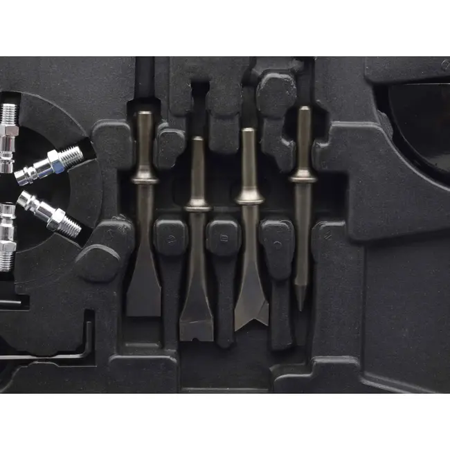 GEKO Luchtgereedschapset - 24-delig - Krachtig en Compleet - Inclusief Accessoires