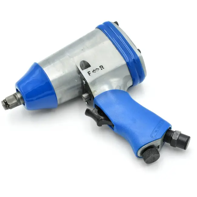 GEKO 14-delige pneumatische gereedschapsset - krachtige slagmoersleutel - ratelsleutel - uitgebreide dopsleutelset