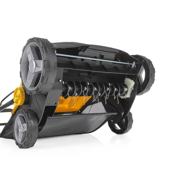 John Gardener Elektrische gazonbeluchter-verticuteerder - 45L opvangbak - Centrale hoogteverstelling - Grote wielen