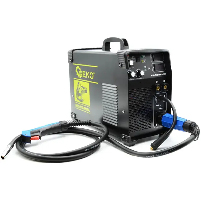 GEKO 200A multifunctionele lasmachine - microprocessor gestuurd - 230V - MIG/TIG/MMA