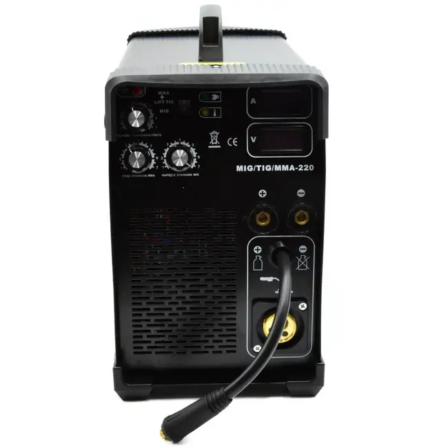 GEKO 200A multifunctionele lasmachine - microprocessor gestuurd - 230V - MIG/TIG/MMA