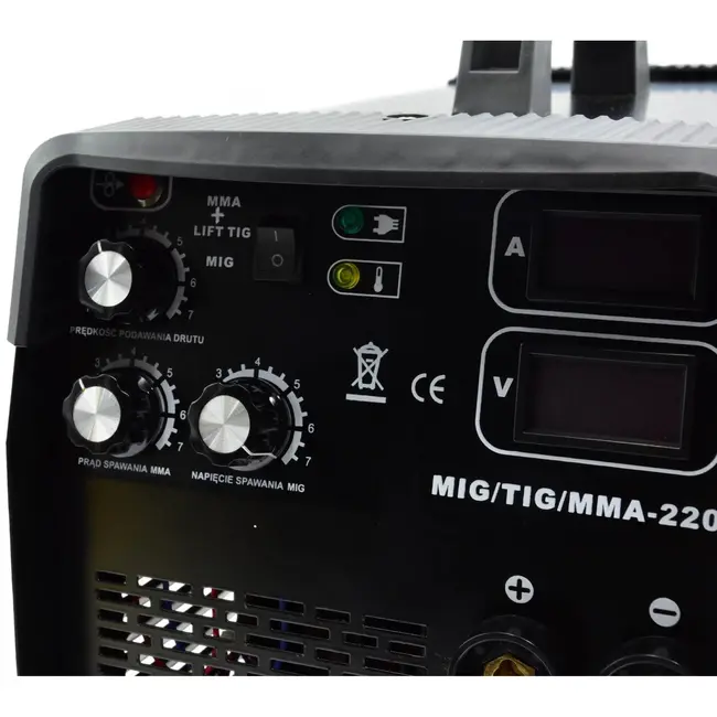 GEKO 200A multifunctionele lasmachine - microprocessor gestuurd - 230V - MIG/TIG/MMA