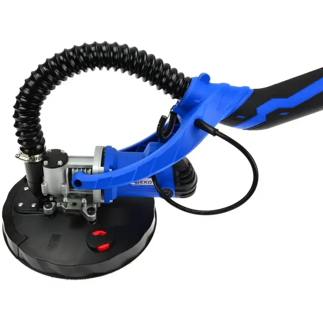 GEKO Droogwandschuurmachine - 225mm - Opvouwbaar ontwerp - Variabele snelheid - Telescopisch 1350-1600 mm