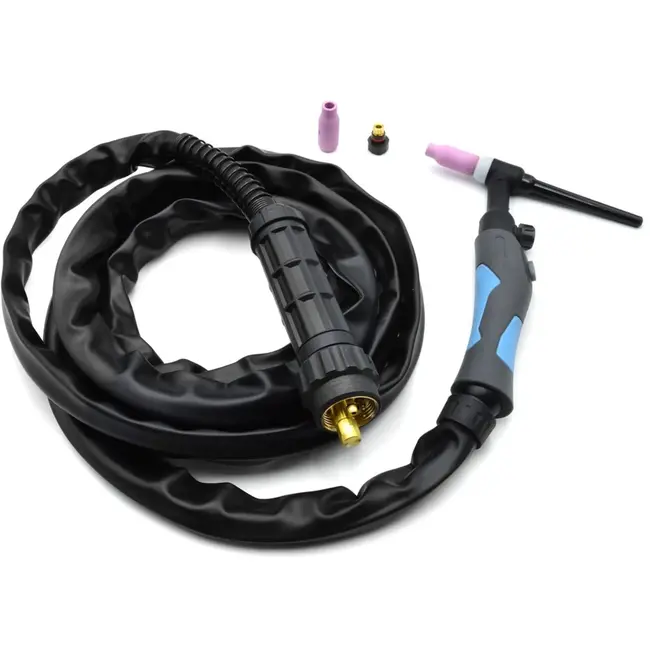 GEKO TIG lasbrander - 4m kabel - EURO aansluiting - 1,0-3,2 mm elektroden