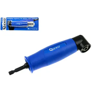 GEKO Bitadapter - 90° hoek - Magnetisch - 155 mm - Compact ontwerp