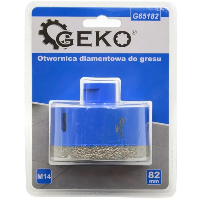 GEKO Diamantboor - Droogboren - M14 Schacht - 82 mm