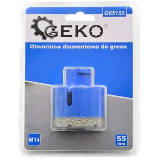 GEKO Diamantboor - Droogboren - M14 Schacht - 55 mm Diameter