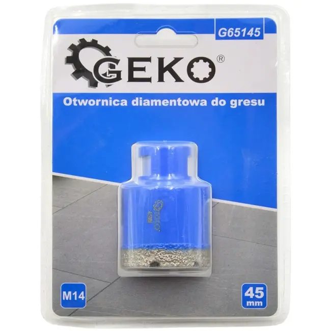 GEKO Diamantboor - Droog boren - M14 aansluiting - 45 mm