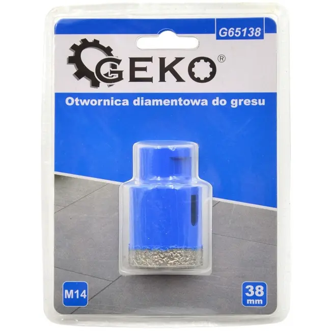 GEKO Diamantboor - Droog boren - M14 aansluiting - 38 mm