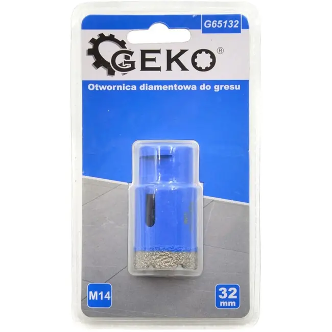 GEKO Diamantboor - Droog boren - M14 aansluiting - 32 mm diameter