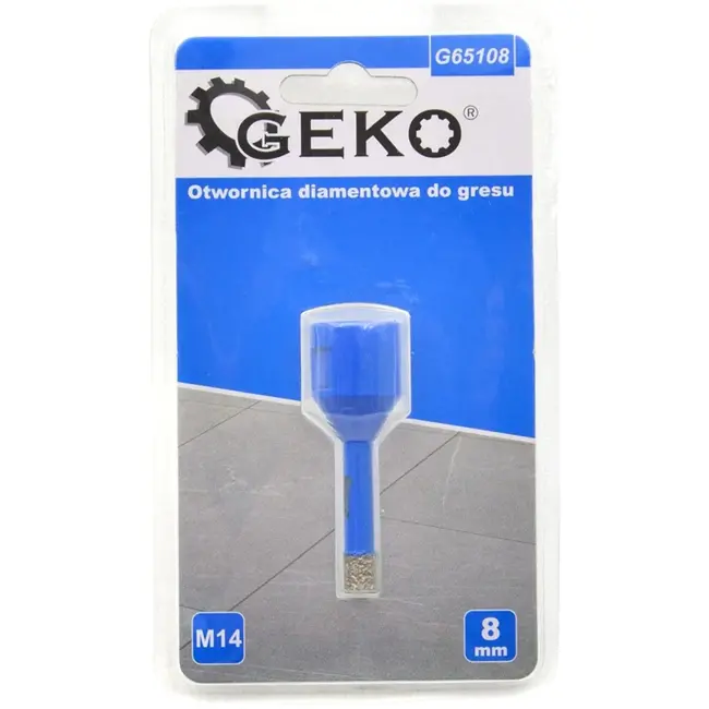 GEKO Diamantboor - Droog boren - M14 aansluiting - 8 mm