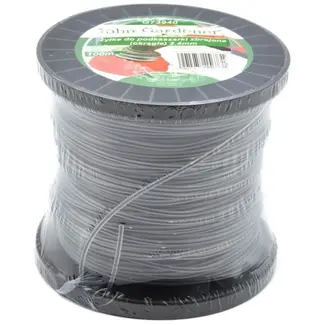 John Gardener Nylon trimmerlijn - versterkt - rond profiel - 2,4 mm - 100 m