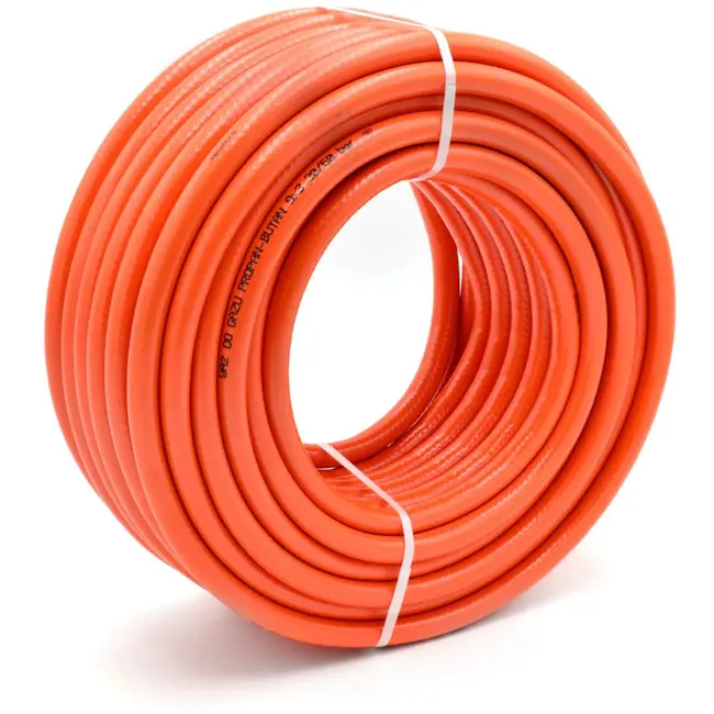 GEKO Gasleiding - Propaan-Butaan - Versterkt PVC - 9x3 mm - 25 m - Weerbestendig