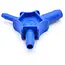 GEKO Calibrator voor PEX-AL-PEX en PERT-AL-PERT buizen - 16/20/25 mm - Met interne en externe ontbramer