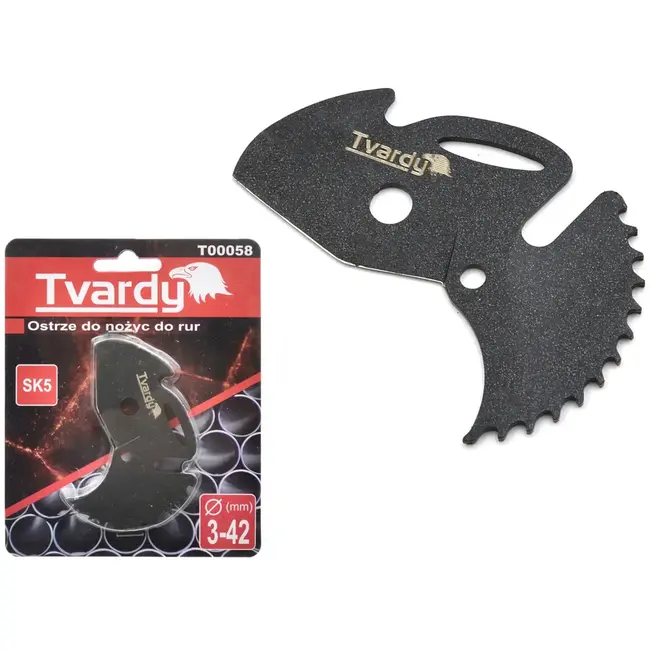 Tvardy Vervangbaar mes - PVC snijders - SK5 staal - 0-42 mm