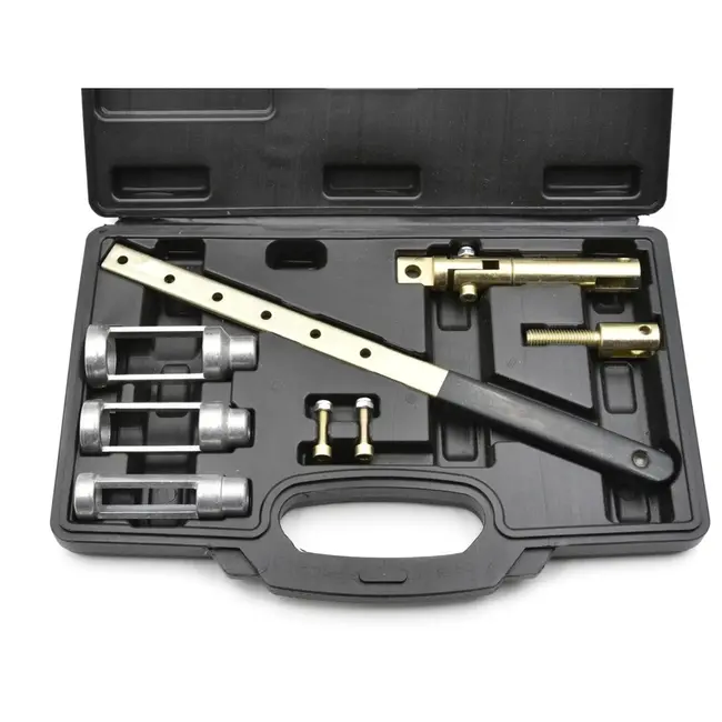 GEKO Klepveertrekker - Universeel - Inclusief 3 Opzetstukken - Met Opbergkoffer