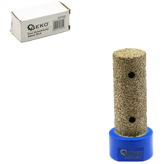 GEKO Diamantfrees - 20 mm - M14 schroefdraad - Voor droog gebruik