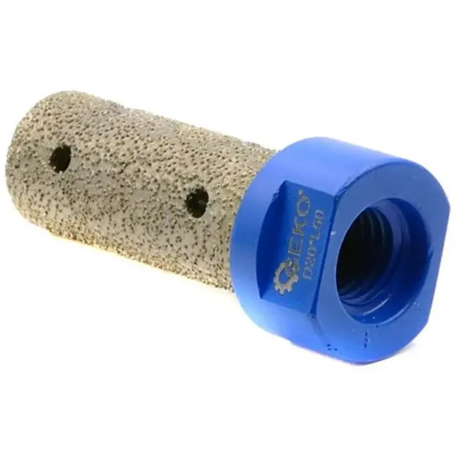 GEKO Diamantfrees - 20 mm - M14 schroefdraad - Voor droog gebruik