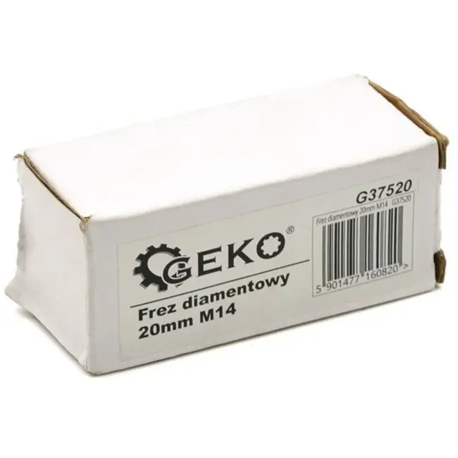 GEKO Diamantfrees - 20 mm - M14 schroefdraad - Voor droog gebruik