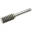 GEKO Tungsten carbide frees - cilindervorm - slijtvast - 12mm x 25mm - 6mm schacht