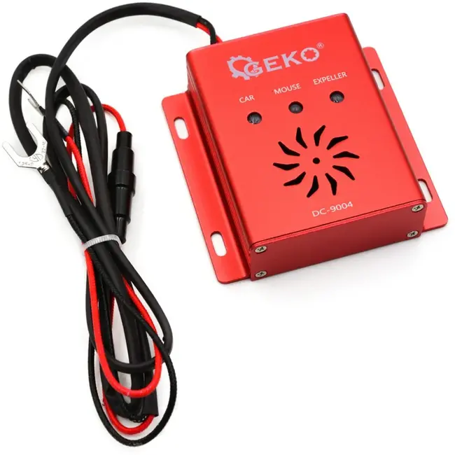 GEKO Ultrasoon afschrikapparaat - tegen dieren - automatische activering - compact formaat - 84x83x27 mm