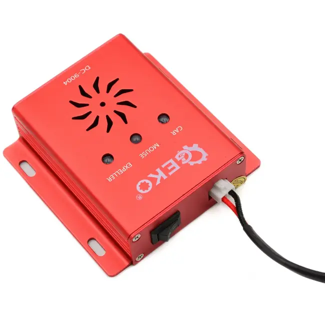 GEKO Ultrasoon afschrikapparaat - tegen dieren - automatische activering - compact formaat - 84x83x27 mm