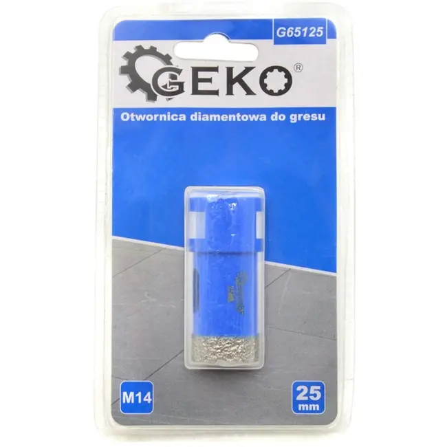 GEKO Diamantboor - Droog boren - M14 aansluiting - 25 mm