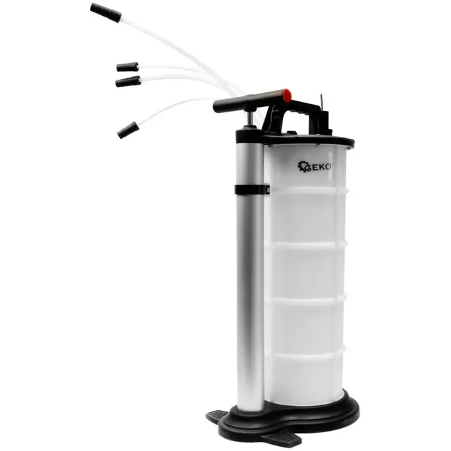 GEKO Olie-extractievat - 9 liter - Handmatig - Inclusief 5 sondes - Anti-overloopsysteem