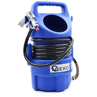 GEKO Compacte draagbare zandstraler - 10L - veelzijdig en lichtgewicht