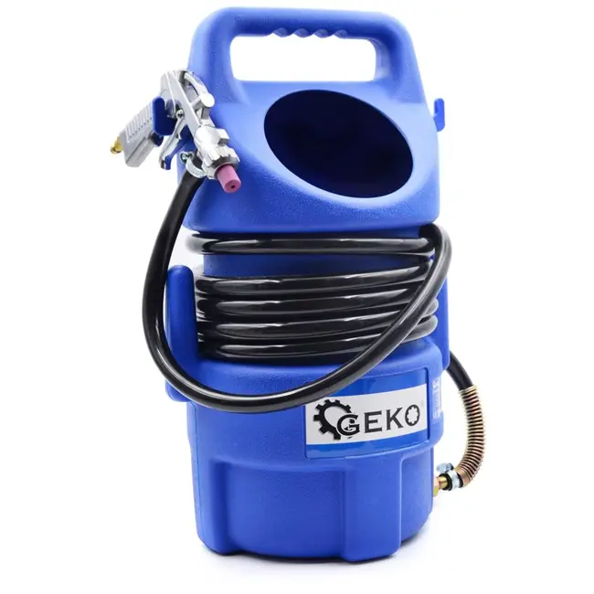 GEKO Compacte draagbare zandstraler - 10L - veelzijdig en lichtgewicht