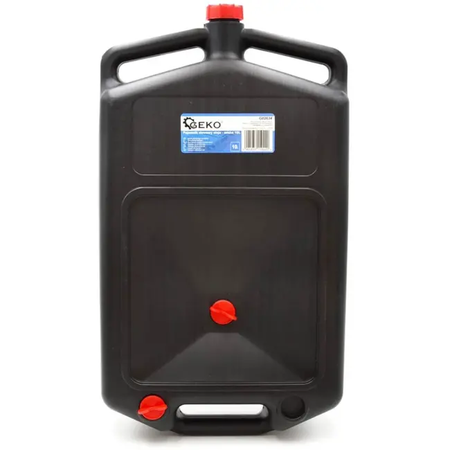 GEKO Olieopvangbak - 10 liter - Duurzaam kunststof - Handvatten - Lichtgewicht