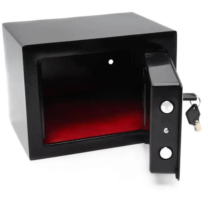 GEKO Compacte kluis - Elektronisch slot - 21x17x17 cm - Inclusief noodsleutels