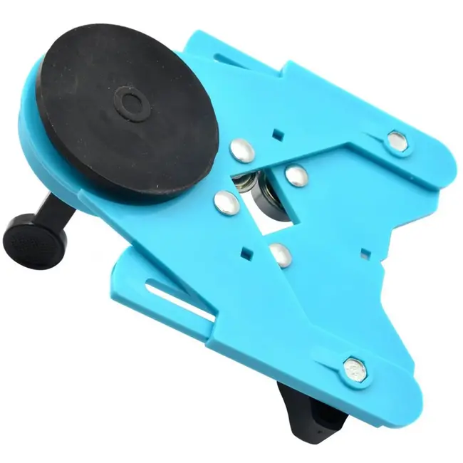 GEKO Positioneerhulp voor diamantboren - verstelbaar - duurzaam ABS - rubberen zuignap