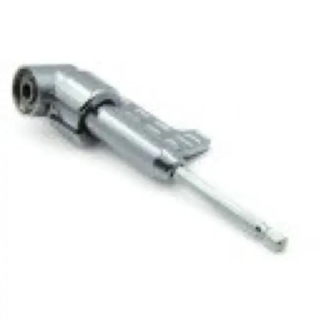 GEKO Hoekadapter voor boormachine - roestvrij staal - 130 mm - compact ontwerp