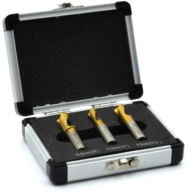 GEKO Spotlasboor Set - HSSCo - 3-delig - 6,5mm, 8mm, 10mm